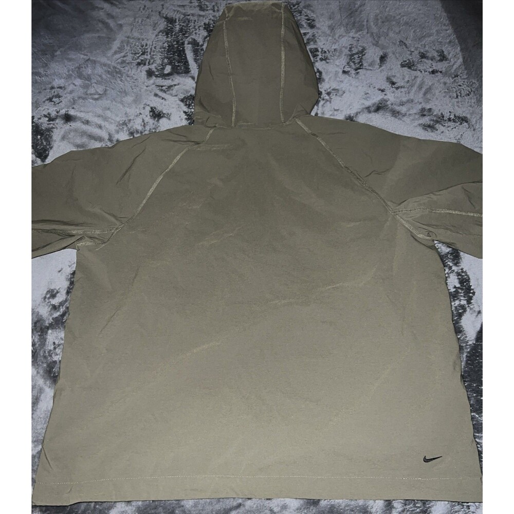 LARGE Nike Tech Men's Woven Jacket (Medium Olive/Medium Olive/Black) - Picture 8 of 9